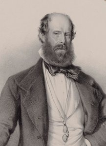 Retrato del compositor Luigi Ricci 1805-1859, 1858 de Adolf Dauthage