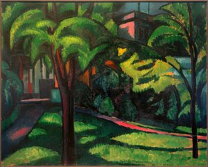 Paisaje de parque de Adolf Erbslöh