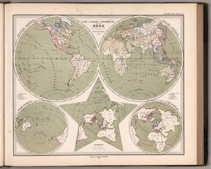 Atlas manual sobre todas las partes de la tierra y la estructura mundial (2761016) de Adolf Stieler