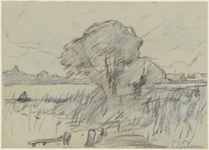 Paisaje cerca de Leerdam de Adolf le Comte