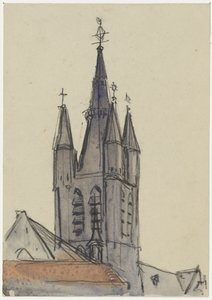 Torre de la Iglesia Vieja de Delft