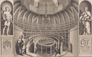 Teatro anatómico en el Waaggebouw de Adolf van der Laan