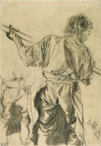 Figura Estudios de Adolf von Menzel
