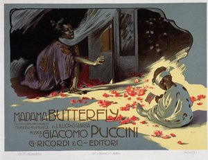 "Madame Butterfly" de Puccini de Adolfo Hohenstein
