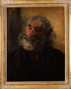 Retrato de un hombre con barba, 1855
