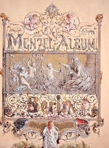Página de título del Álbum Menzel, 1868