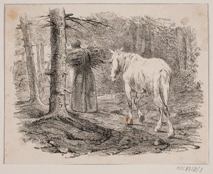 La mujer y el caballo