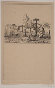El cordelero. No. 5 en Chr. Winther y M. Rørbye, "25 Imágenes para niños pequeños" de Johan Adolph Kittendorff