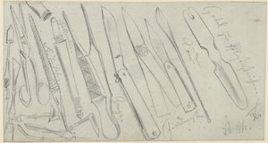 Instrumentos médicos de Adolph Menzel