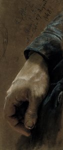 Mi Mano Derecha Dibujada con mi Mano Izquierda, 1848