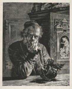 El Anticuario - Autorretrato, 1851