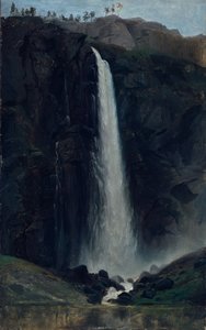 Cascada de Feigum (pintura) de Adolph Tidemand