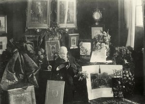 Menzel en su 80 cumpleaños / Foto de Adolph Menzel