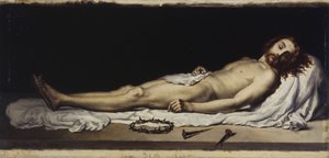Boceto para la iglesia de Malakoff: Le Christ mort