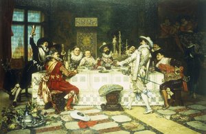La fiesta de cumpleaños del príncipe de Adolphe Alexandre Lesrel
