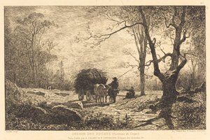 Camino de las rocas de Adolphe Appian