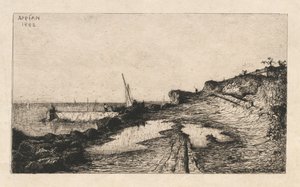 Alrededores de Carqueronne de Adolphe Appian