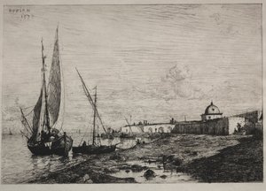 The Port at San Remo de Adolphe Appian