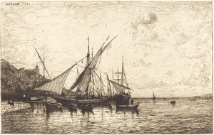 El puerto de Mónaco de Adolphe Appian