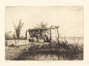 Una moria en Bordighera (Italia) de Adolphe Appian