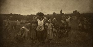Llamada a las espigadoras de Adolphe Braun