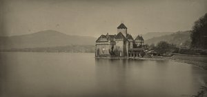 [Castillo de Chillon] de Adolphe Braun
