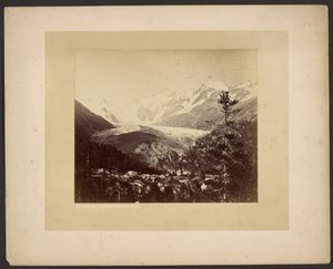 Glaciar del Mortaratsch de Adolphe Braun
