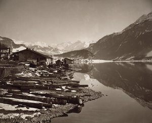 Lago de Brienz de Adolphe Braun