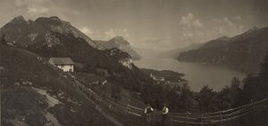 [Lago Walensee, Suiza] de Adolphe Braun