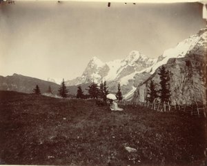 Paisaje, Suiza de Adolphe Braun