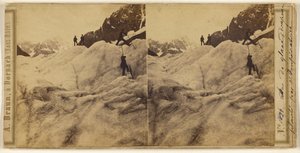 Mar de Hielo: bandera izada por la emperatriz