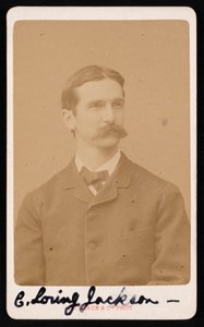 Retrato de Charles Loring Jackson 1847-1935, ca. 1887 de Adolphe Braun