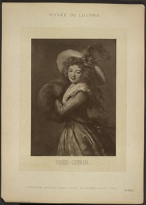 [Autorretrato de Vigee-Lebrun, Museo del Louvre]