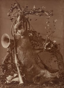 Naturaleza Muerta de una Escena de Caza de Adolphe Braun