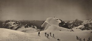 Cumbre del Mont Titlis, Suiza de Adolphe Braun