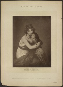 [«La artista y su hija», de Vigee-Lebrun, Museo del Louvre]