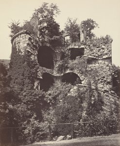 La Torre Explosionada, Castillo de Heidelberg,c. 1865 (foto) de Adolphe Braun