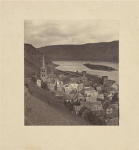 Vista del Rin de Adolphe Braun
