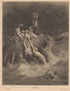 Inundación
Le Déluge (título en el objeto) de Adolphe Francois Pannemaker