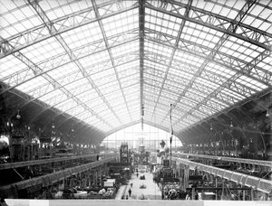 Sala de Máquinas, Exposición Universal, París, 1889