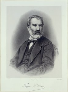 Retrato del escritor Eugène Pelletan 1813-1884 de Adolphe Guillon