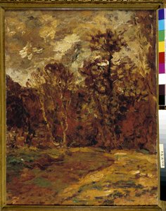 Paisaje de otoño de Adolphe Joseph Thomas Monticelli