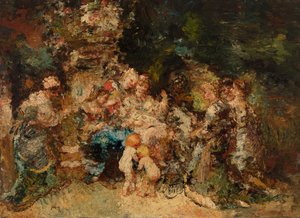 Homenaje de Adolphe Joseph Thomas Monticelli