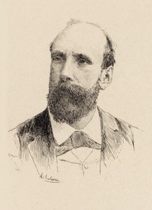 Retrato del compositor Gaston Salvayre 1847-1916, 1894 de Adolphe Lalauze