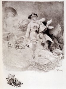 Gula - dibujo de Willette