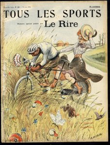 Ilustración de Adolphe dit Willette para la Portada de Le Lire, # 20