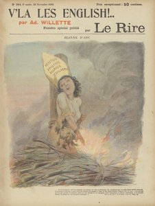 Juana de Arco, Ilustración para Le Rire
