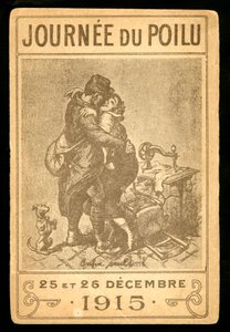 "Journée Du Poilu" de Adolphe Leon Willette