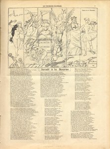 El Correo Francés, Satírico en N & B de Adolphe Leon Willette
