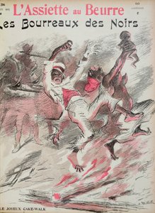 Los Verdugos de los Negros, portada de 